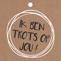 Cadeau kaartjes - Ik ben trots op jou! - 20 stuks