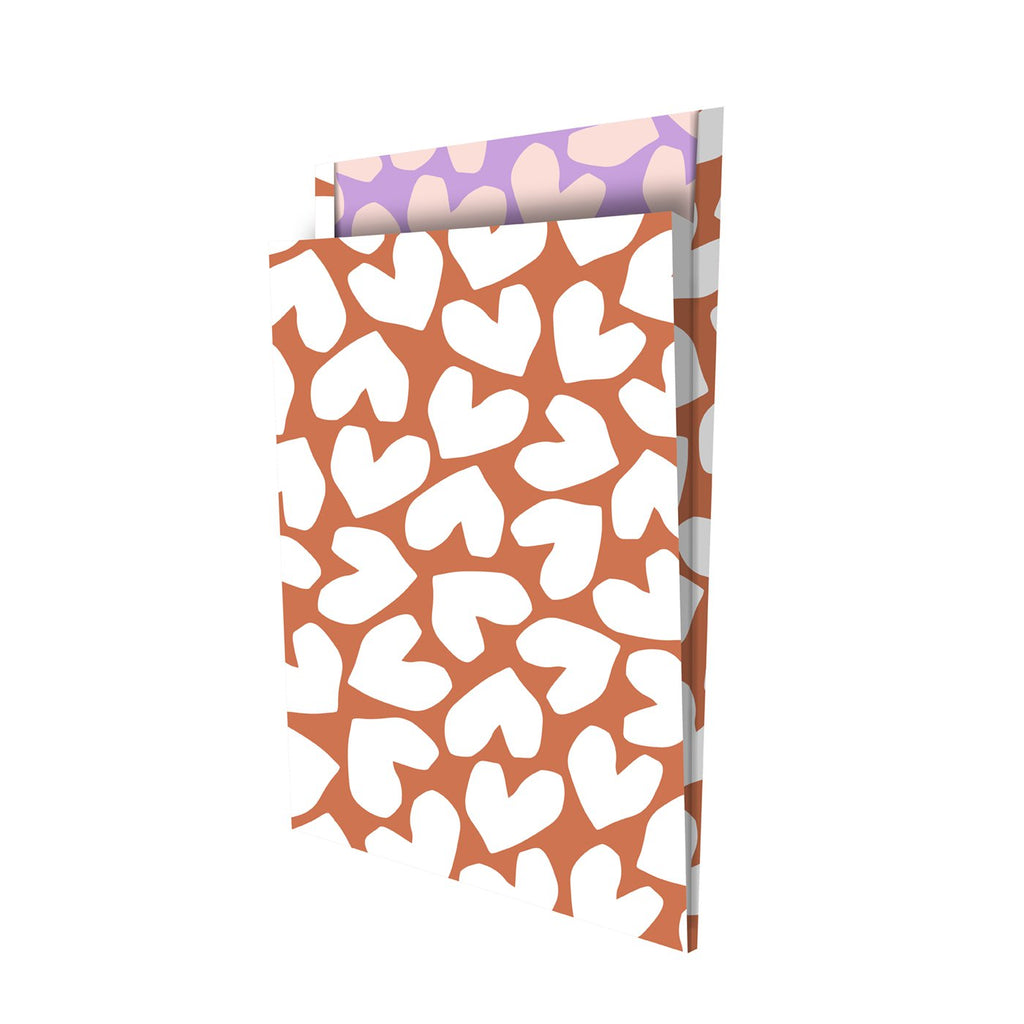 XL Solo Hearts '26 - Tijdschriftenzakken – 25×34+4cm 100st