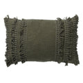 Nederlands decor Fara - Cushion Cotton 40x60 cm bieslook - groen