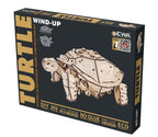 Eco Wood Art (EWA) 3D Mechanische Puzzel Schildpad/ Turtle, 976, 22,3x16,5x11,6cm