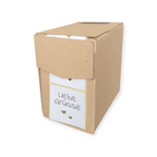 Liebe Grusse - wensetiket - rol van 500 stuks