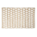 Vloerkleed 60x90 cm Bruin Katoen Tapijt