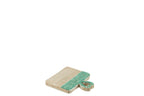 J-Line Dienblad Mozaiek Mango Hout Groen