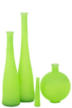J-Line vaas Bottle - glas - groen - large - 100 cm hoog