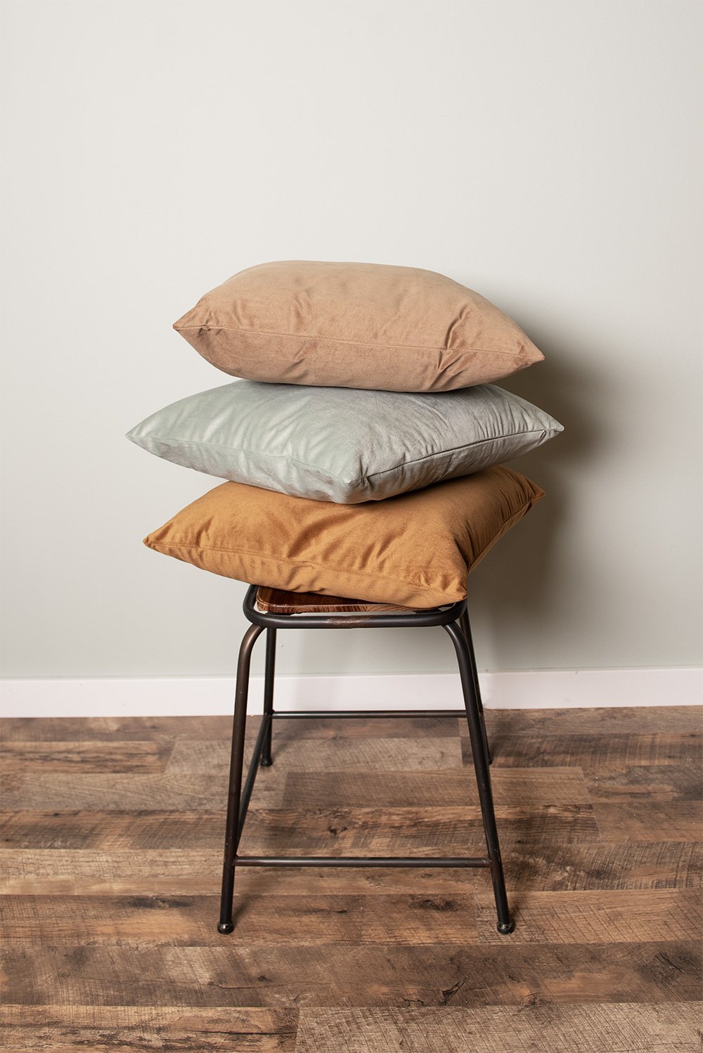 Kussenhoes 45x45 cm Bruin Polyester Sierkussenhoes