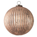 Kerstbal XL Ø 15 cm Roze Glas Kerstboomversiering