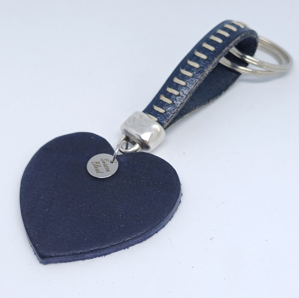 Sleutelhanger leren hart