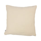 Nova kussen mousseline crème 45x45cm