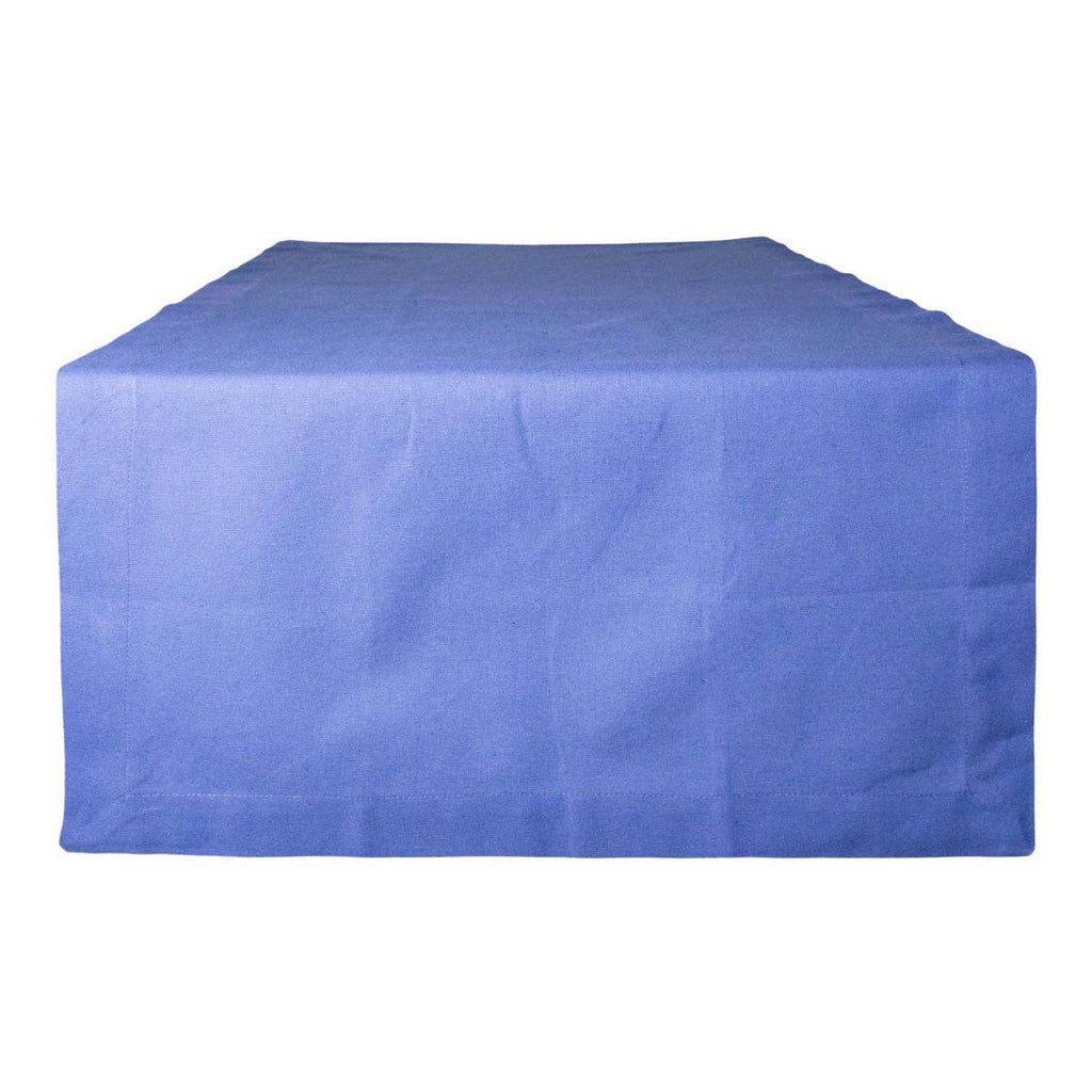 Delfts blauw Uni Tafelloper 50x140cm