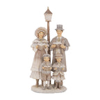 Kerstdecoratie Beeld 15x11x30 cm Beige Kunststof