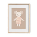 Kinderposter Muis Bertina, Eco Papier & Verpakking