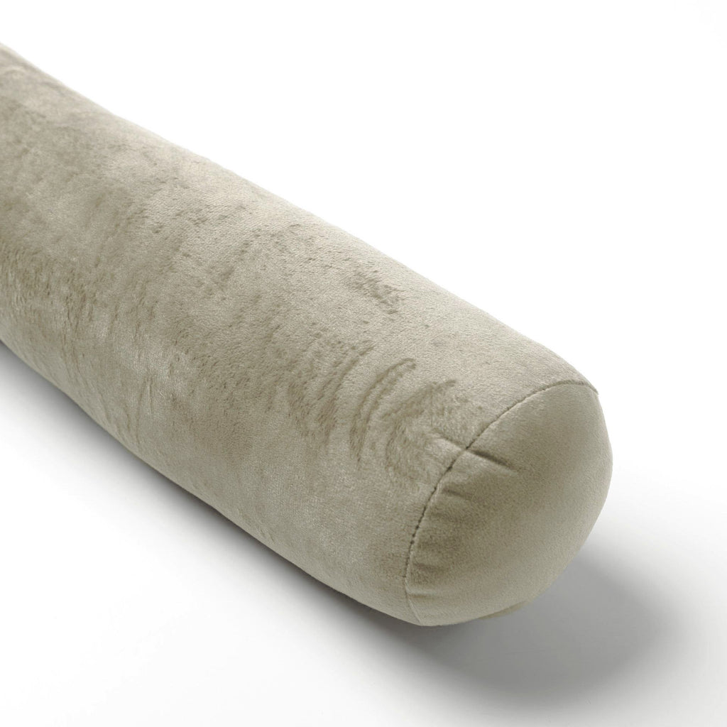 Textino Finn - Tochtstopper 90x10 cm - Fluweel - Puimsteen - Beige