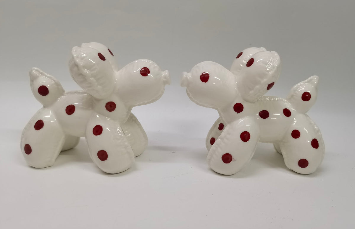 Ballonhondje van keramiek W/R