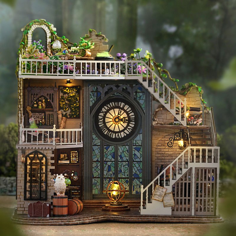 Cutebee, 3D DIY Huisje, Magic House, LV-03B, 22,8x16,2x22,5cm