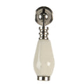 Deurknop 2x6 cm Beige Keramiek Meubelknop