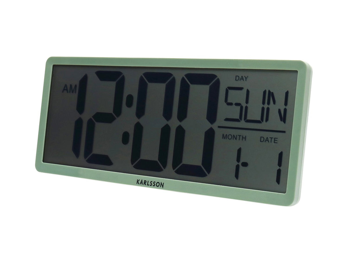 Wand-/tafelklok Retro LCD