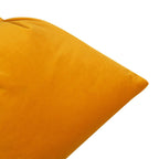 Strik Kussen Fluweel honing geel 40x60cm