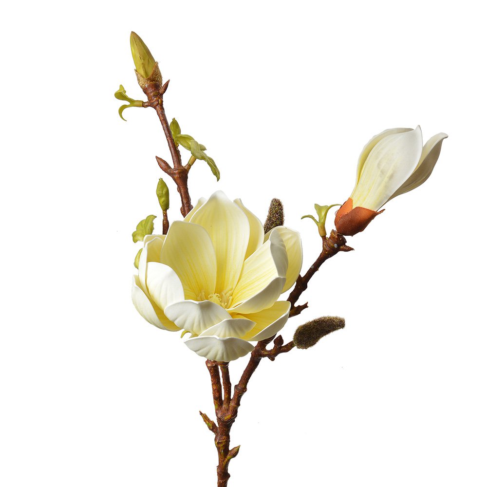 Kunstbloem 70 cm Geel Kunststof