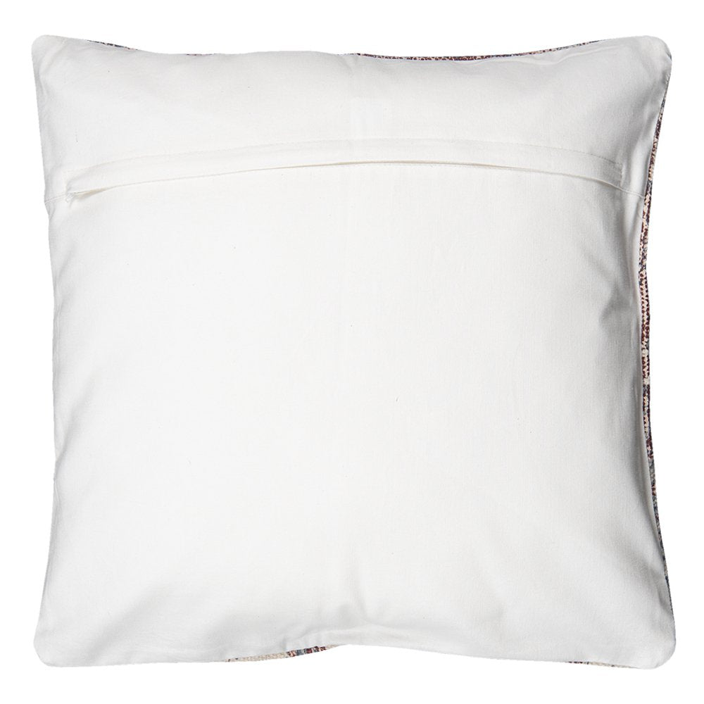 Kussenhoes 50x50 cm Roze Blauw Katoen Sierkussenhoes