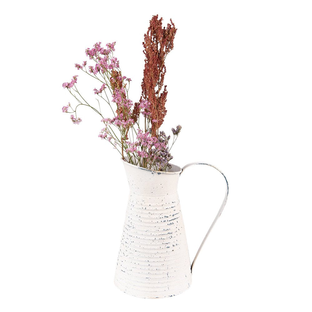 Decoratie Kan 20x15x24 cm Beige IJzer