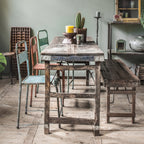 Console tafel wit opklapbaar