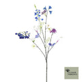 Gemengde bloemtak gemengd blauw 119cm