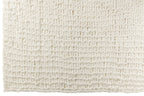 J-Line deken Gebreid - polyresin - roze/wit