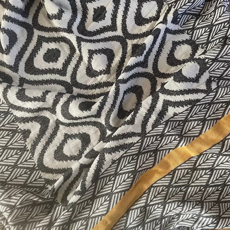 Jacquard Hamam Plaid 'May' 170x130 cm