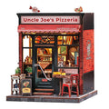 Cutebee, 3D DIY Huisje, Uncle Joe's Pizzeria, CWGC210,15,5x16,x19,5cm