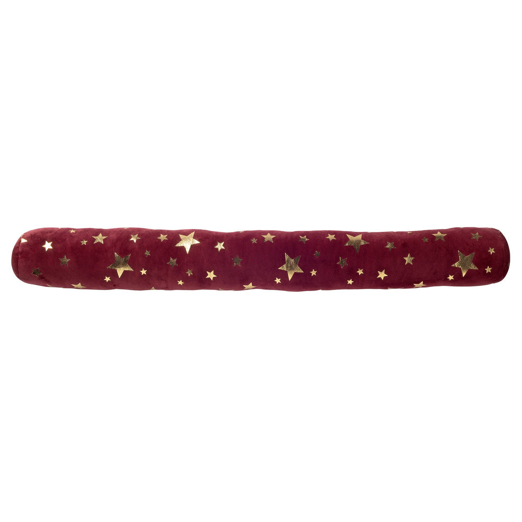 Textino Stars - Tochtstopper 90x10 cm - Sterren - Biking Rood - Rood