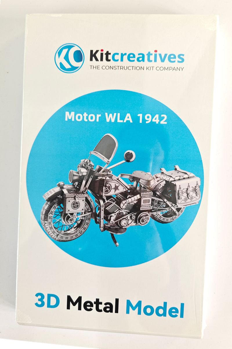 Bouwpakket 3D Model DIY Miniatuur Motor HD WLA 1942- metaal
