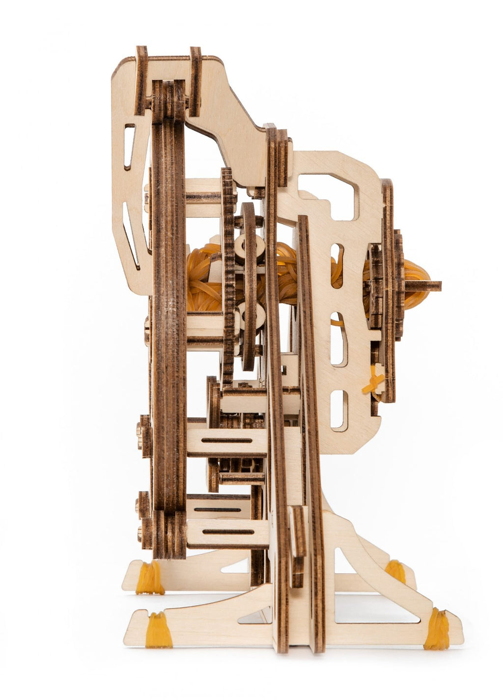 Eco Wood Art (EWA) 3D Mechanische Puzzel Planetary Gear, 1058, 11,8x24,7x20,4cm