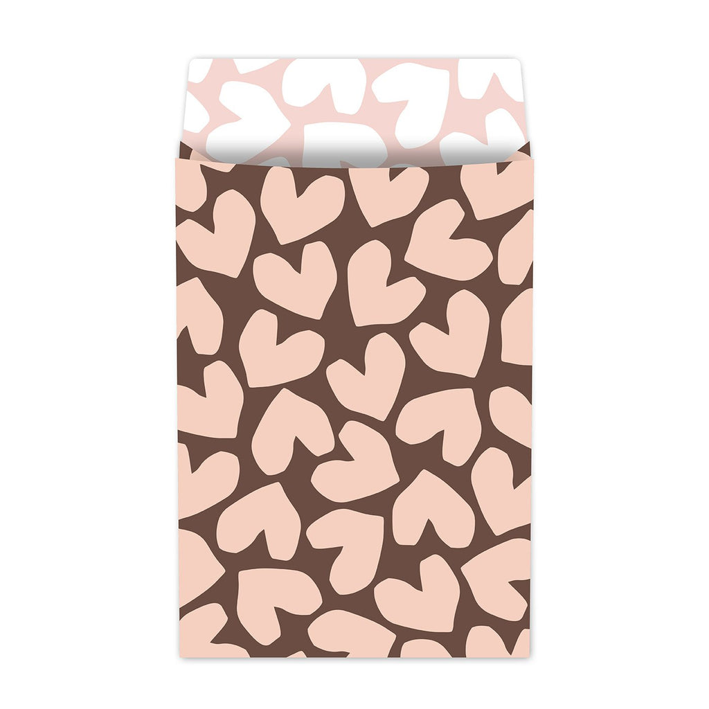 XL Solo Hearts Summer '26 - Tijdschriftenzakken – 25×34+4cm 100st