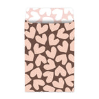 XL Solo Hearts Summer '26 - Tijdschriftenzakken – 25×34+4cm 100st