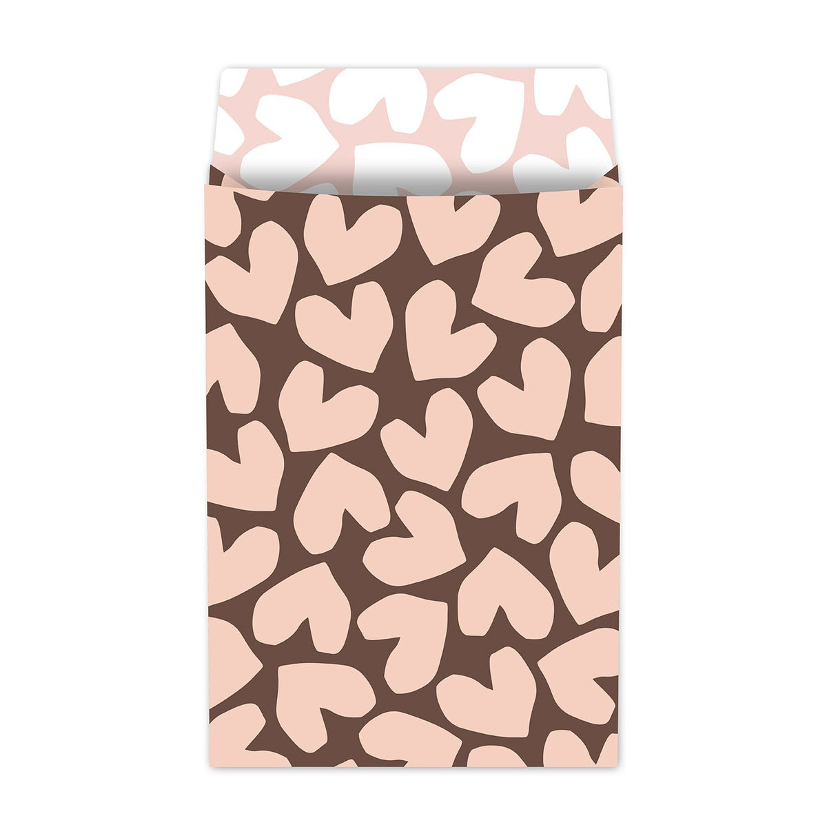 XL Solo Hearts Summer '26 - Tijdschriftenzakken – 25×34+4cm 100st
