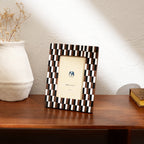 Bruine hars fotolijst - Mozaïekpatroon - Decoratief