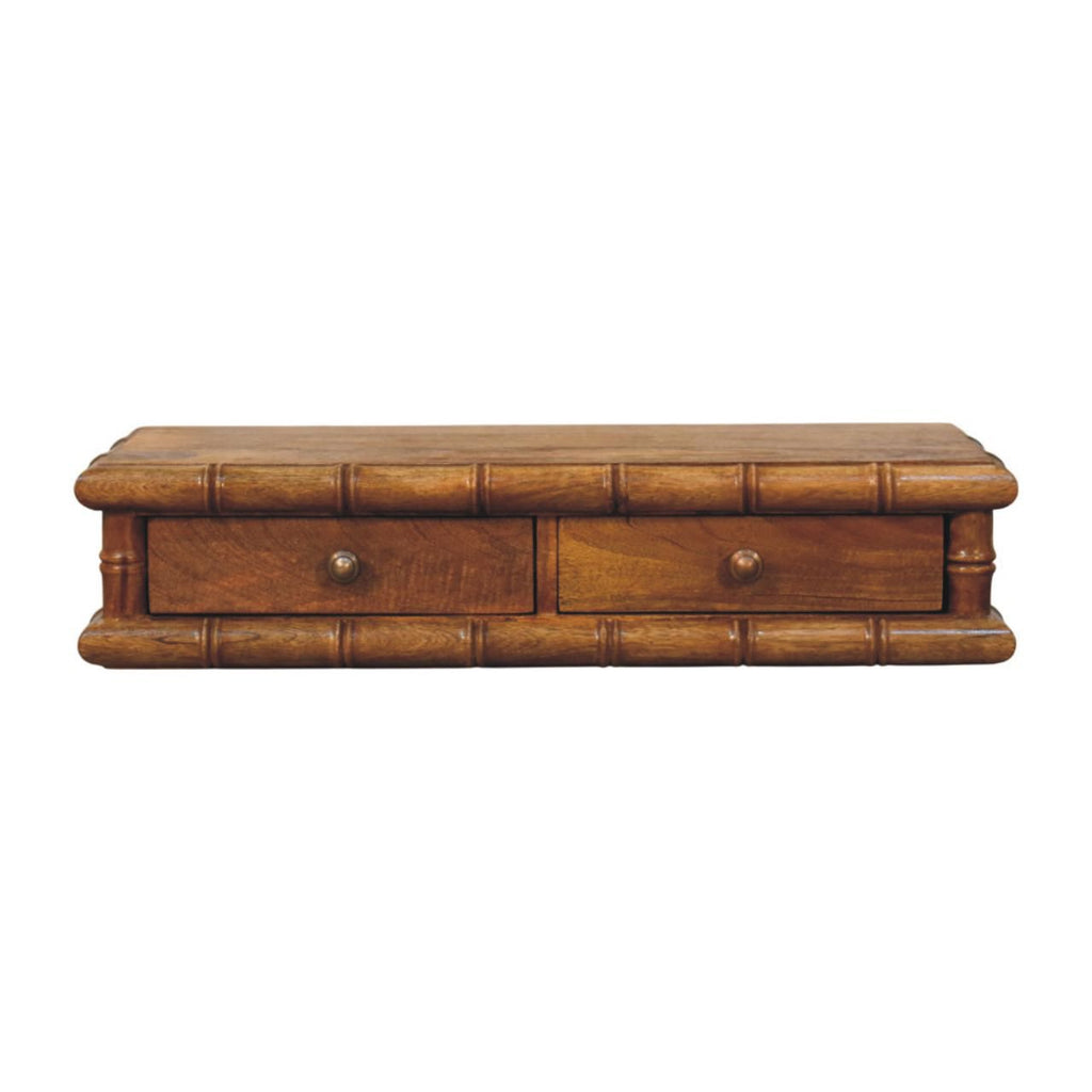 Bamboe wandconsole