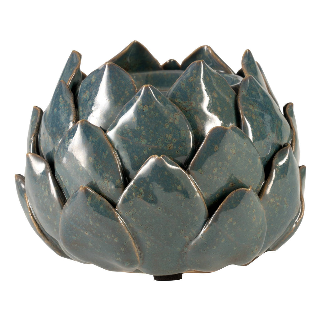 Candlestick Shigay Green 10x13cm