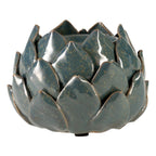 Candlestick Shigay Green 10x13cm