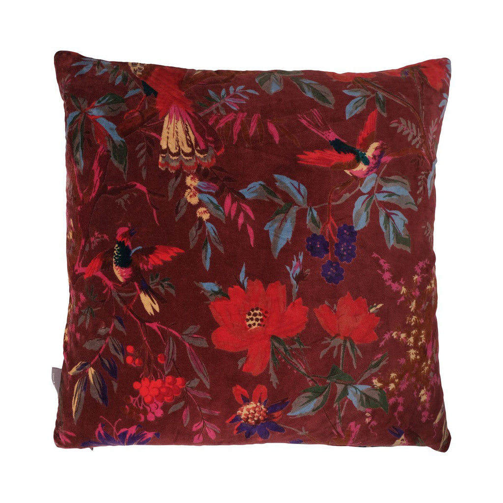 Paradise kussen rood 60x60cm