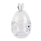Glazen potje Ei Ø 8x14 cm Transparant Glas