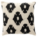 Nederlands decor rico - kussen 45x45 cm raaf - zwart