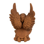 Decoratie Beeld Engel 19 cm Bruin Polyresin Religious sculpture