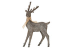 J-Line figuur Rendier - polyresin - bruin - large