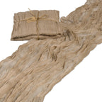 Tafelloper, gaas, kaasdoek, uni ca.70cm x 300cm