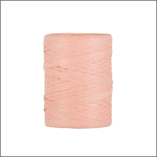 Paper Raffia 100 meter – light pink