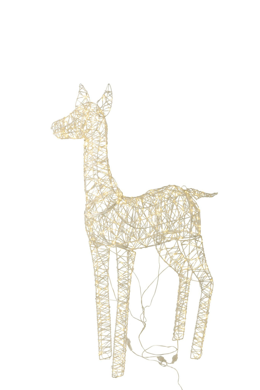 J-Line Ledhert - ijzer - wit