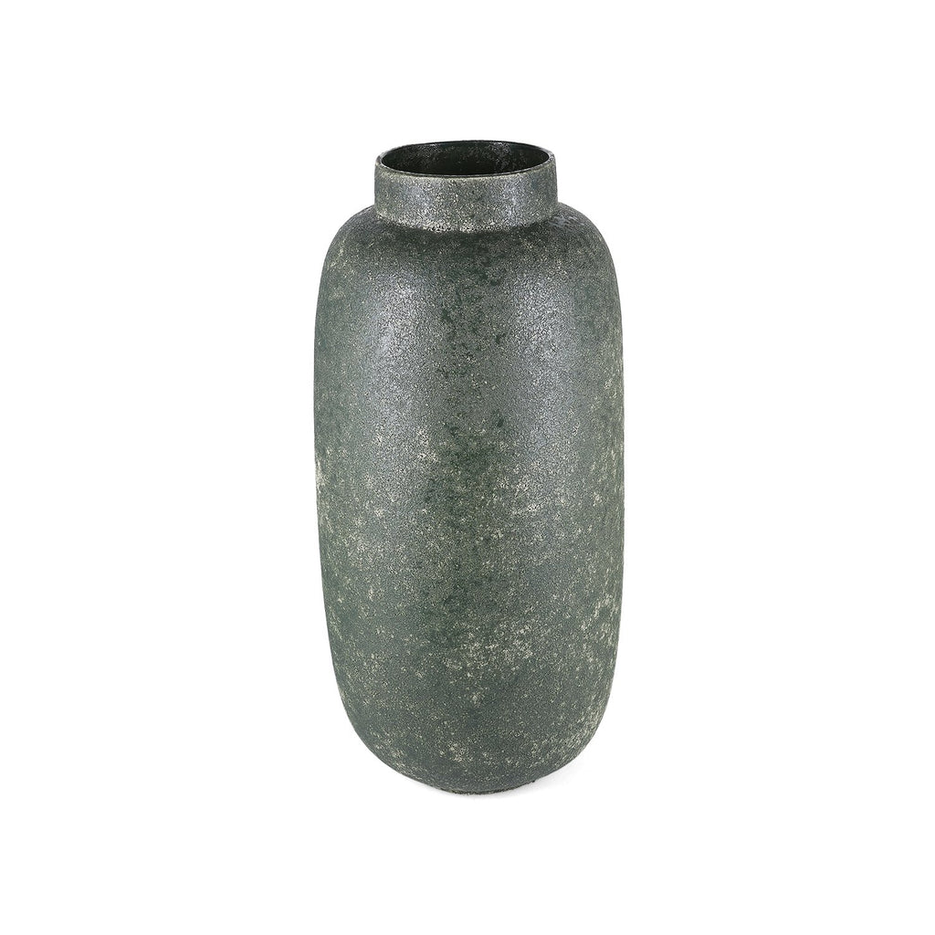 Vaas 23,5xH49,5cm groen Bullet
