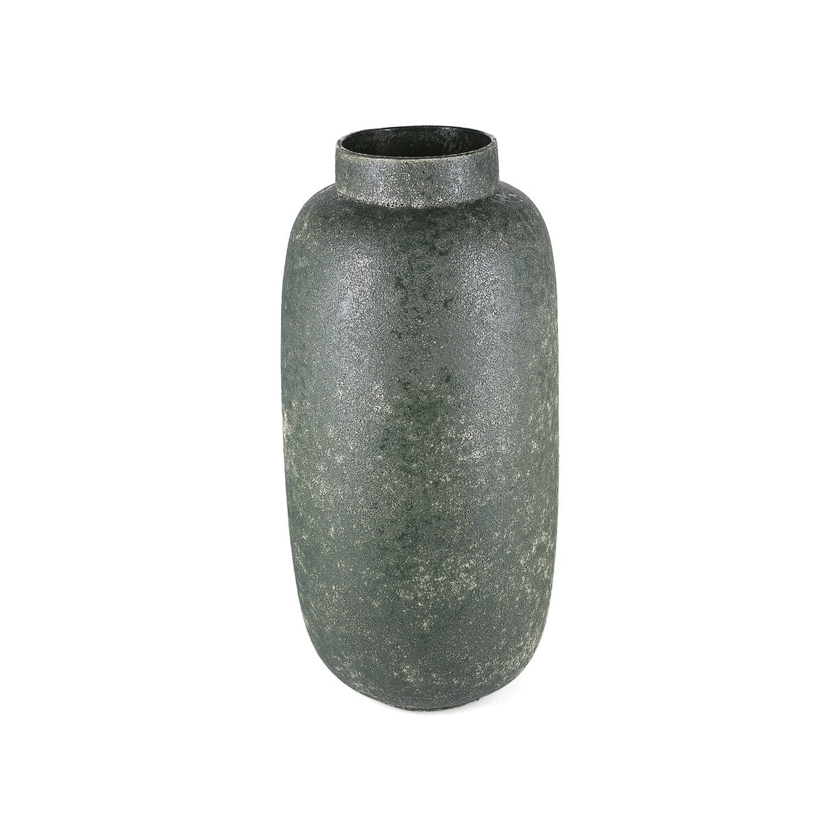 Vaas 23,5xH49,5cm groen Bullet
