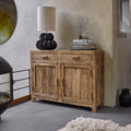 Boerenhouten dressoir - 120x38x90 cm